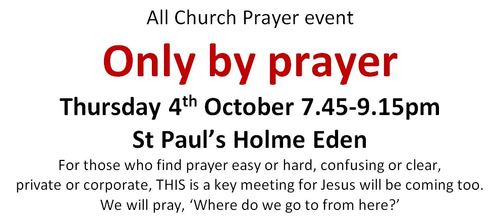 181004 All Church Prayer event